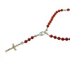 Rosary for prayer Carnelian 8 mm