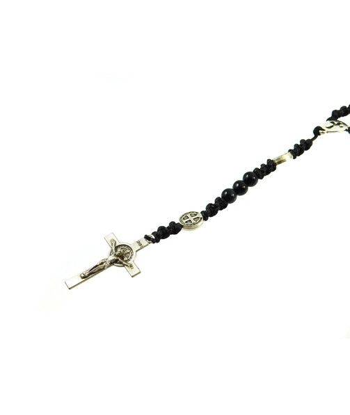 Rosary for prayer Hawk's eye 6 mm