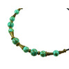 Exclusive necklace &quot;Prima donna&quot; Turquoise 12-10 mm