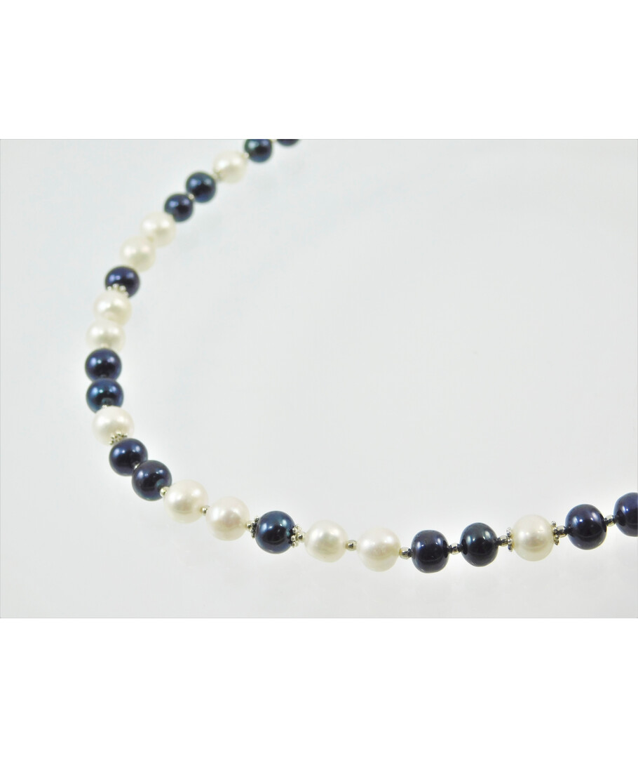 Exclusive necklace "Pearl of the Nile 2" 8-7 mm 