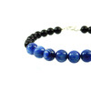 Exclusive bracelet &quot;Ethnic style&quot; Kyanite, Agate 8-6 mm