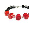 Exclusive bracelet &quot;Ancient World 2&quot; Coral, Agate