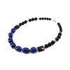 Exclusive necklace &quot;Black dress&quot; with Lazurite and Agate