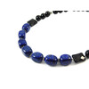 Exclusive necklace &quot;Black dress&quot; with Lazurite and Agate