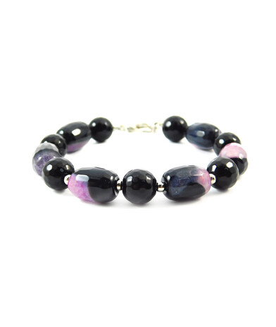 Exclusive bracelet "Pink Agate"