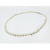 Necklace White pearls 8mm 47cm