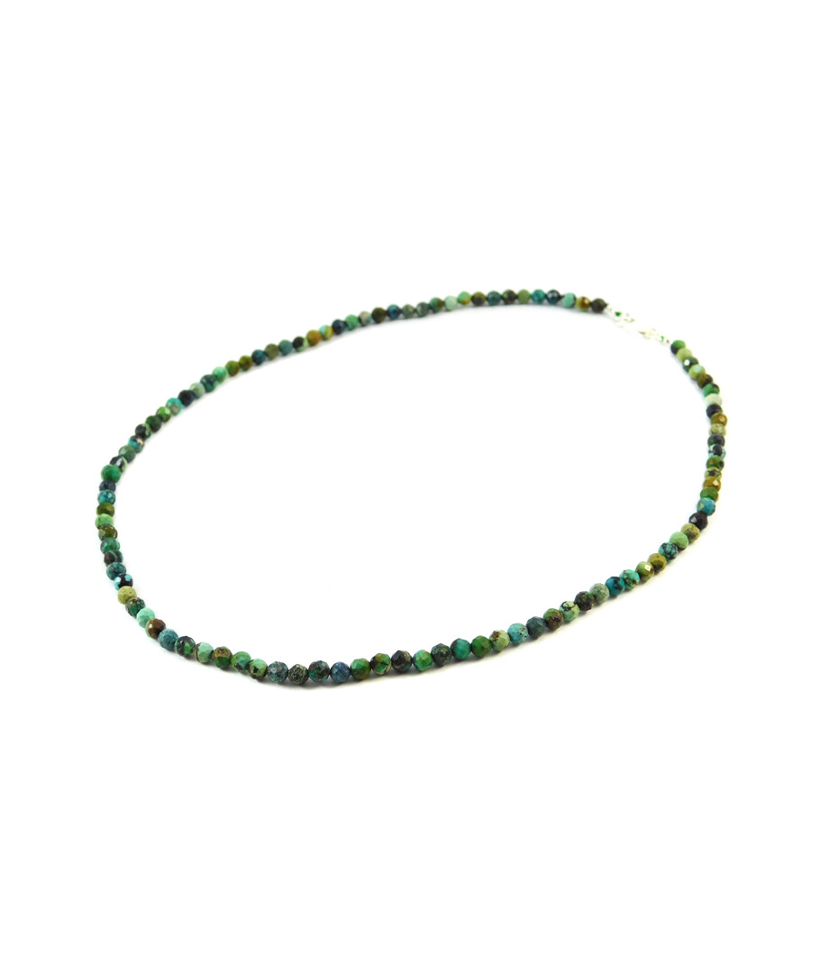 Turquoise faceted necklace 