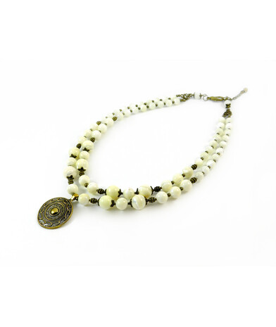 Exclusive necklace "Marva" Mother of pearl 