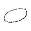 Exclusive necklace &quot;Lauren&quot; Hematite facet 