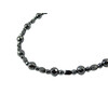 Exclusive necklace &quot;Lauren&quot; Hematite facet 