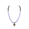 Exclusive necklace &quot;Ethnic style&quot; Quartz, Agate 