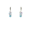 Exclusive earrings &quot;Stylish&quot; Aquamarine