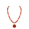 Exclusive necklace &quot;Rosarina&quot; Sponge coral 