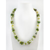 Exclusive necklace &quot;Lilac freshness&quot; Jadeite