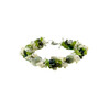 Exclusive bracelet &quot;Lilac freshness&quot; Jadeite