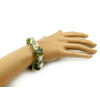 Exclusive bracelet &quot;Lilac freshness&quot; Jadeite