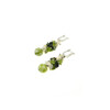 Exclusive earrings &quot;Lilac freshness&quot; Jadeite