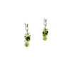 Exclusive earrings &quot;Lilac freshness&quot; Jadeite