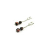 Exclusive earrings &quot;Stylish&quot; Rhodonite 