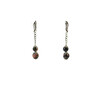 Exclusive earrings &quot;Stylish&quot; Rhodonite 