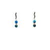 Exclusive earrings Apatite facet