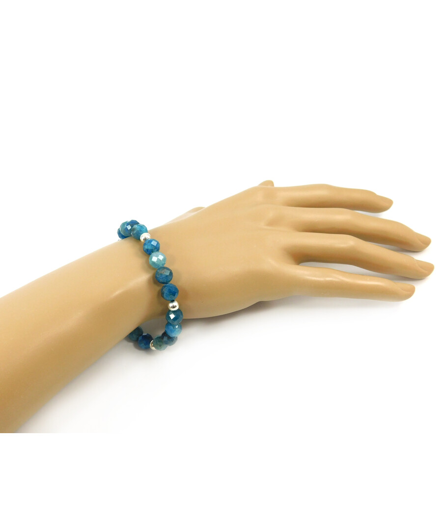 Exclusive bracelet Apatite facet