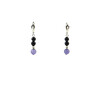 Exclusive earrings &quot;Ethnic style&quot; Quartz, Agate 