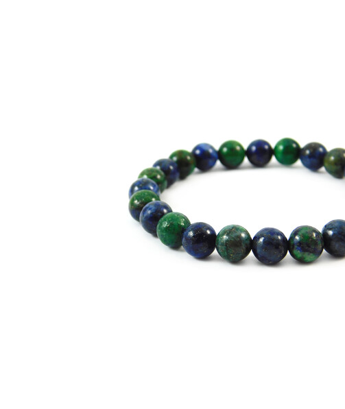 Exclusive bracelet Azurite sphere