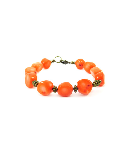 Exclusive bracelet "Marina" Coral