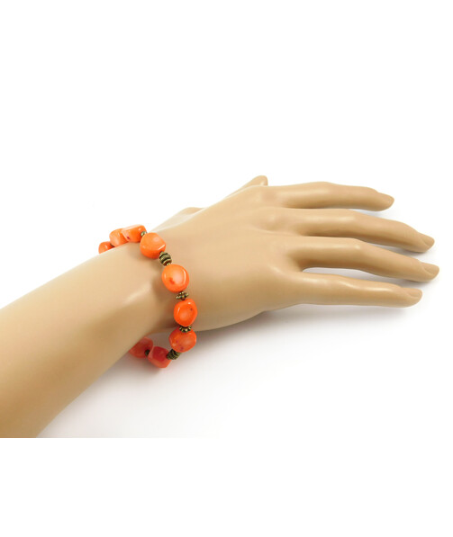 Exclusive bracelet "Marina" Coral