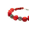 Exclusive bracelet &quot;Coral lace&quot; Coral