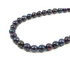 Pearl necklace 8-9mm 41cm silver