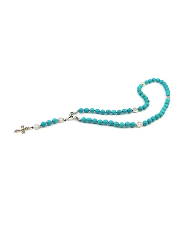 Turquoise prayer rosary 