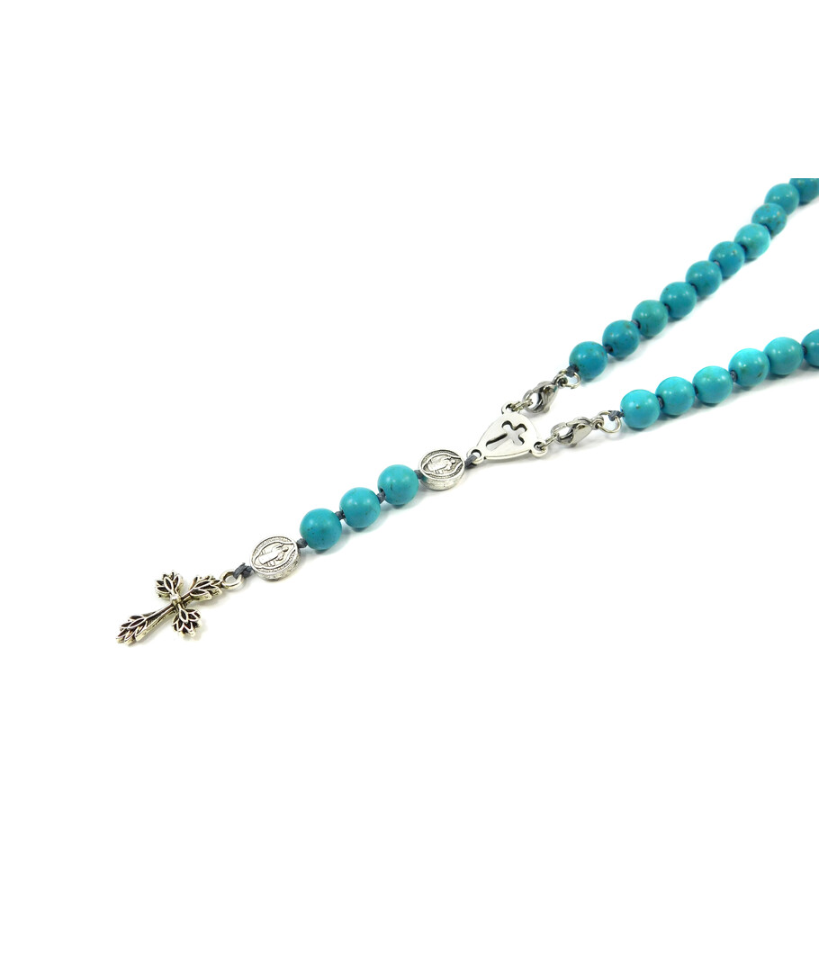 Turquoise prayer rosary 