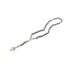 Rosary for prayer Hematite facet