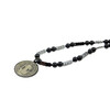 Exclusive necklace &quot;Antian&quot; Shungite, Hematite