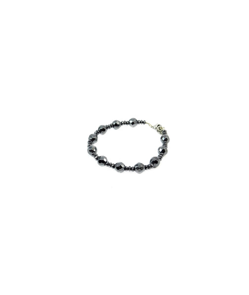 Exclusive bracelet "Charuna" Hematite