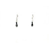 Exclusive earrings &quot;Laura&quot; Hematite facet 