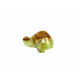Жеода Оникс ракушка зеленая с коричневым