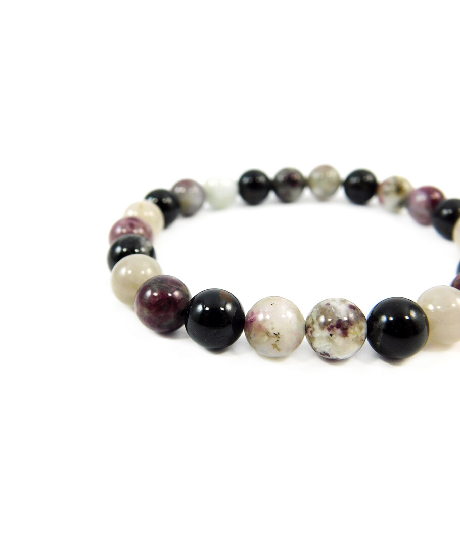 Color tourmaline bracelet