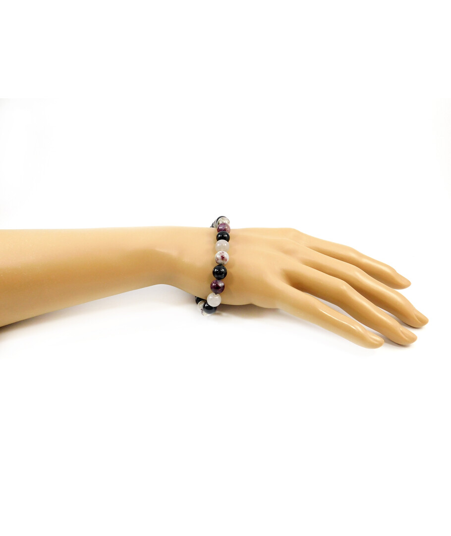 Color tourmaline bracelet