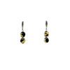 Exclusive earrings Sandy jasper, faceted sphere