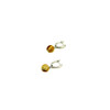 Exclusive earrings Sandy jasper, sphere