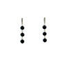 Exclusive earrings Falcon&#039;s eye, sphere 