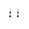 Exclusive earrings Bull&#039;s eye sphere