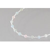 Exclusive necklace &quot;Lorina&quot; Morganite cut Adular