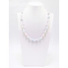 Exclusive necklace &quot;Lorina&quot; Morganite cut Adular