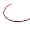 Ruby facet necklace 