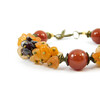 Exclusive bracelet &quot;Autumn Evenings&quot; Carnelian