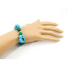 Exclusive bracelet &quot;Brazil&quot;, Chrysocolla, Turquoise